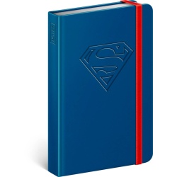 Notes Superman – Logo, linkovaný, 11 × 16 cm