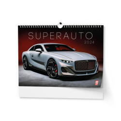 Kalendář Nástěnný kalendář - Superauto - A3