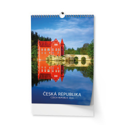 Kalendář Nástěnný kalendář - Česká republika - A3
