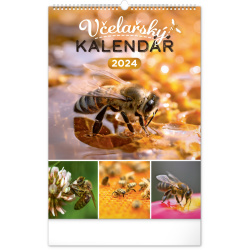 Kalendář Nástěnný Včelařský kalendář 2024, 33 × 46 cm 