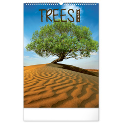 Kalendář Nástěnný kalendář Stromy 2024, 33 × 46 cm