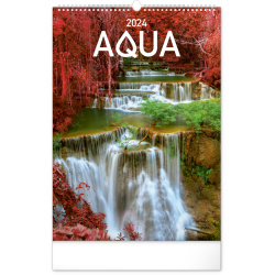 Kalendář Nástěnný kalendář Voda 2024, 33 × 46 cm