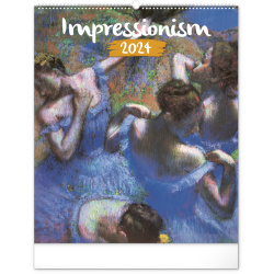 Kalendář Nástěnný kalendář Impresionismus 2024, 48 × 56 cm
