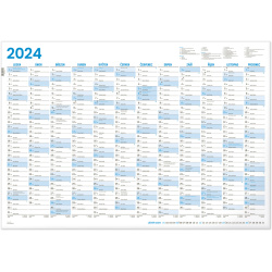 Kalendář Roční kalendář 2024, B1, 96,4 × 67 cm