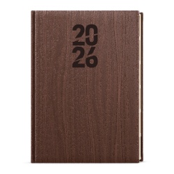 Denní diář - Ctirad s výsekem - Wood - A5 - hnědá