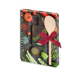 Kniha na recepty s vařečkou A5 spirála Vegetables