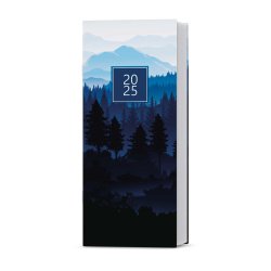 Měsíční diář - Božka - lamino - hory -  PVC - průhledný obal