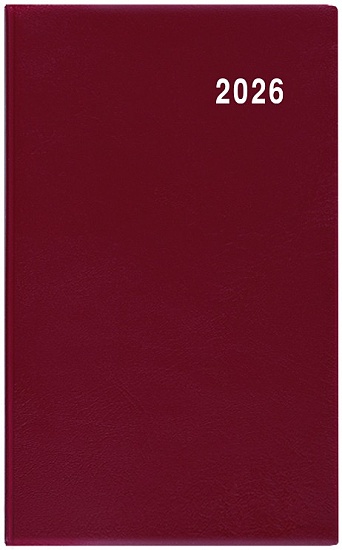 Měsíční diář - Diana - PVC - bordó