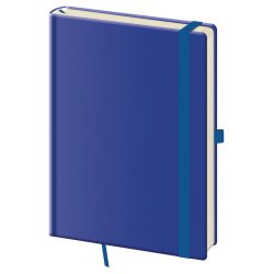 Linkovaný zápisník Print Plus L Royal blue