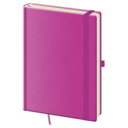 Linkovaný zápisník Print Pop L VIolet