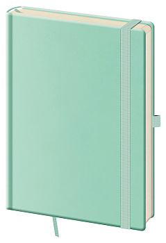 Tečkovaný zápisník Print Pop L Light green (čtverečkovaný)