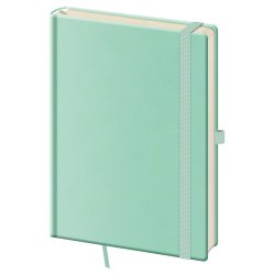 Tečkovaný zápisník Print Pop L Light green (čtverečkovaný)