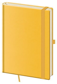 Tečkovaný zápisník Print Pop L Yellow (čtverečkovaný)