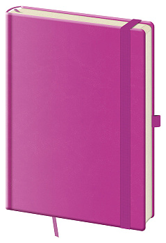 Tečkovaný zápisník Print Pop L Violet (čtverečkovaný)