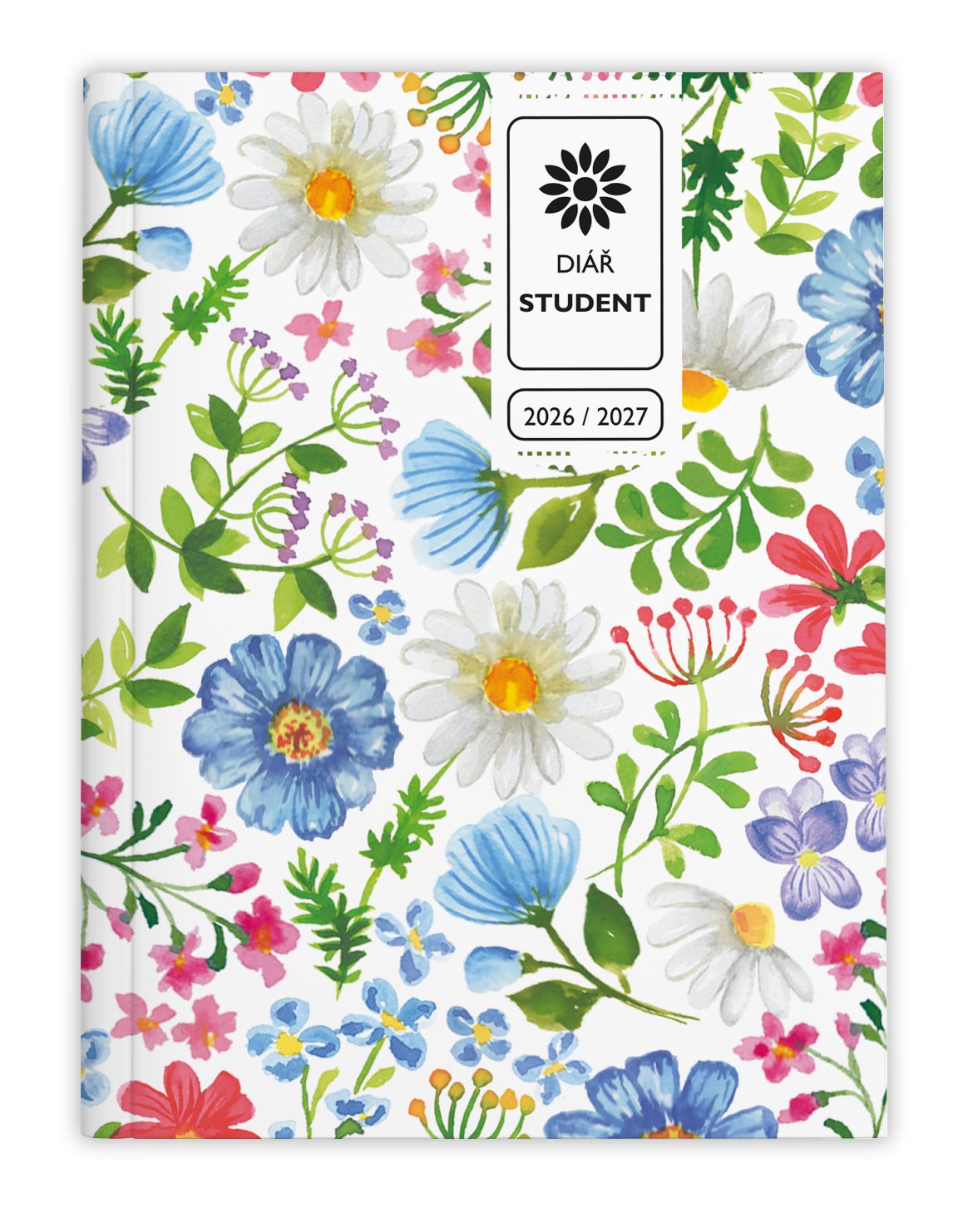 Týdenní diář - Student - V8 - lamino - kapesní - Louka