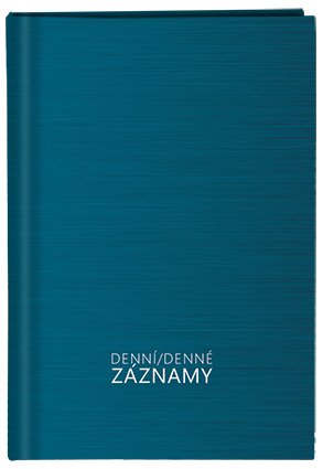 Denní záznamy - A5 - Tyrkys