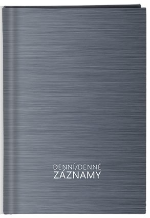 Denní záznamy - A5 - Šedý