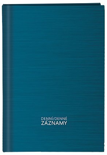 Denní záznamy - A4 - lamino - Tyrkys