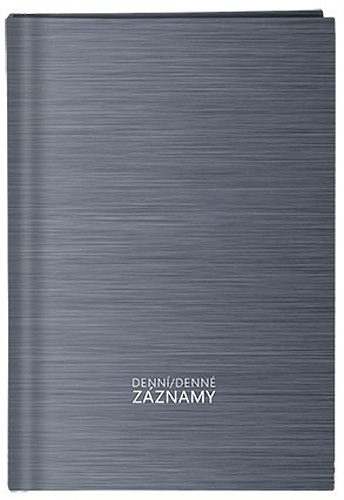 Denní záznamy - A4 - lamino - Šedý