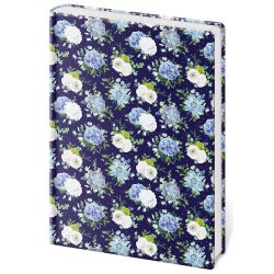 Linkovaný zápisník Vario XL - Floral