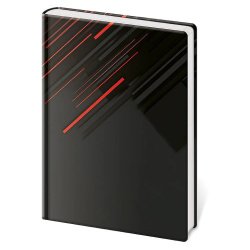 Linkovaný zápisník Vario L - Red Lines