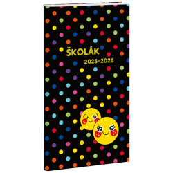 Diář školák Smiley 2025/26 - české kalendárium