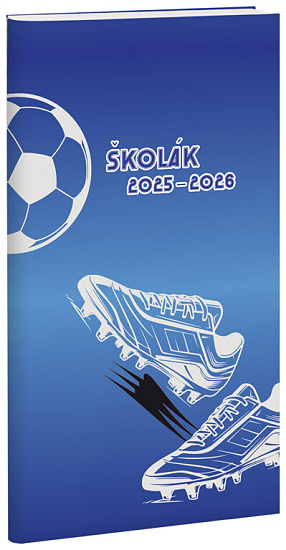 Diář školák Goal 2025/26 - české kalendárium