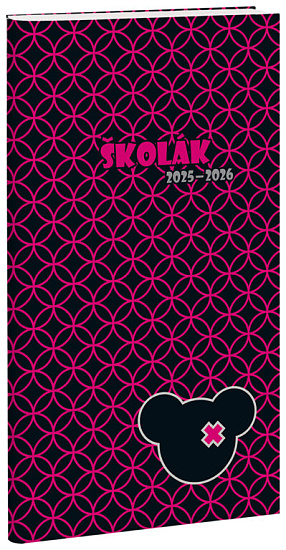 Diář školák Lucky 2025/26 - české kalendárium