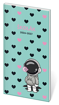 Diář Školák Cosmo 2026/27 - české kalendárium
