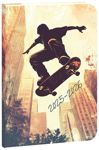 Školní diář STUDENT Skate 2025/26 - české kalendárium