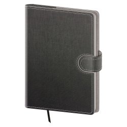 Kapesní diář A6 Flip šedo/šedý