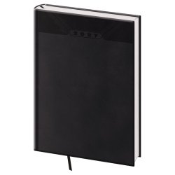 Týdenní diář B5 Print Classic černý