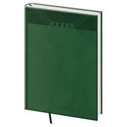 Denní diář A5 Print Classic zelený