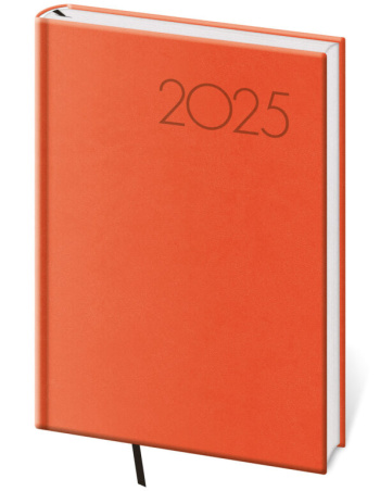 Týdenní diář A5 Print Pop oranžový