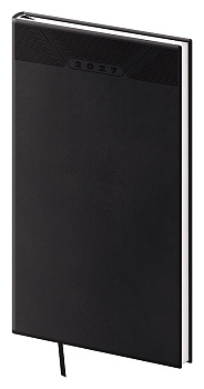 Kapesní diář A6 Print Classic černý