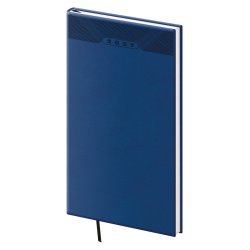 Kapesní diář A6 Print Classic modrý