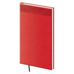 Kapesní diář A6 Print Classic červený