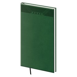Kapesní diář A6 Print Classic zelený