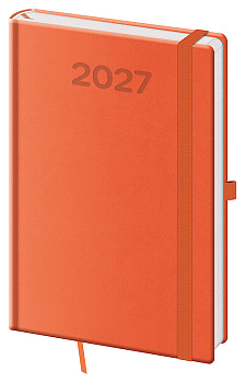 Týdenní diář A5 Print Pop oranžový