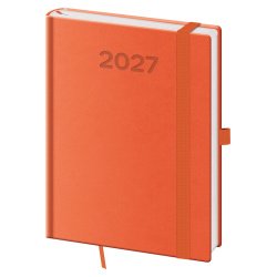 Denní diář B6 Print Pop oranžový