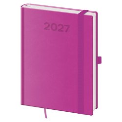 Denní diář B6 Print Pop fialový