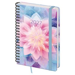 Týdenní diář A5 Twin s poznámkami Lotus