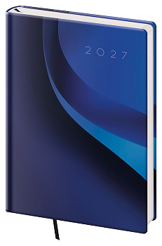 Denní diář A5 Vario Blue wave