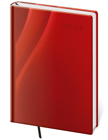 Denní diář A5 Vario Red design
