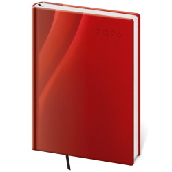 Denní diář A5 Vario Red design