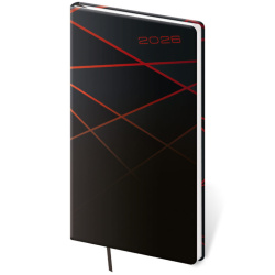 Kapesní diář Vario Black design