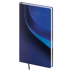Kapesní diář A6 Vario Blue wave