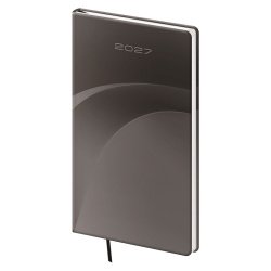 Kapesní diář A6 Vario Grey wave