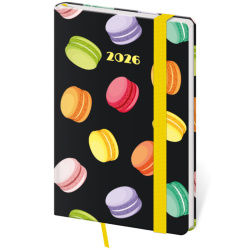 Kapesní diář Vario Macarons s gumičkou