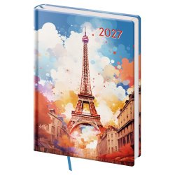 Denní diář A5 Vario Lyra Paris